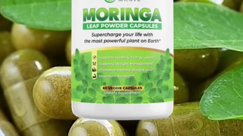 "Moringa Magic: Premium Health Supplement for Natural Wellness and Vitality"
