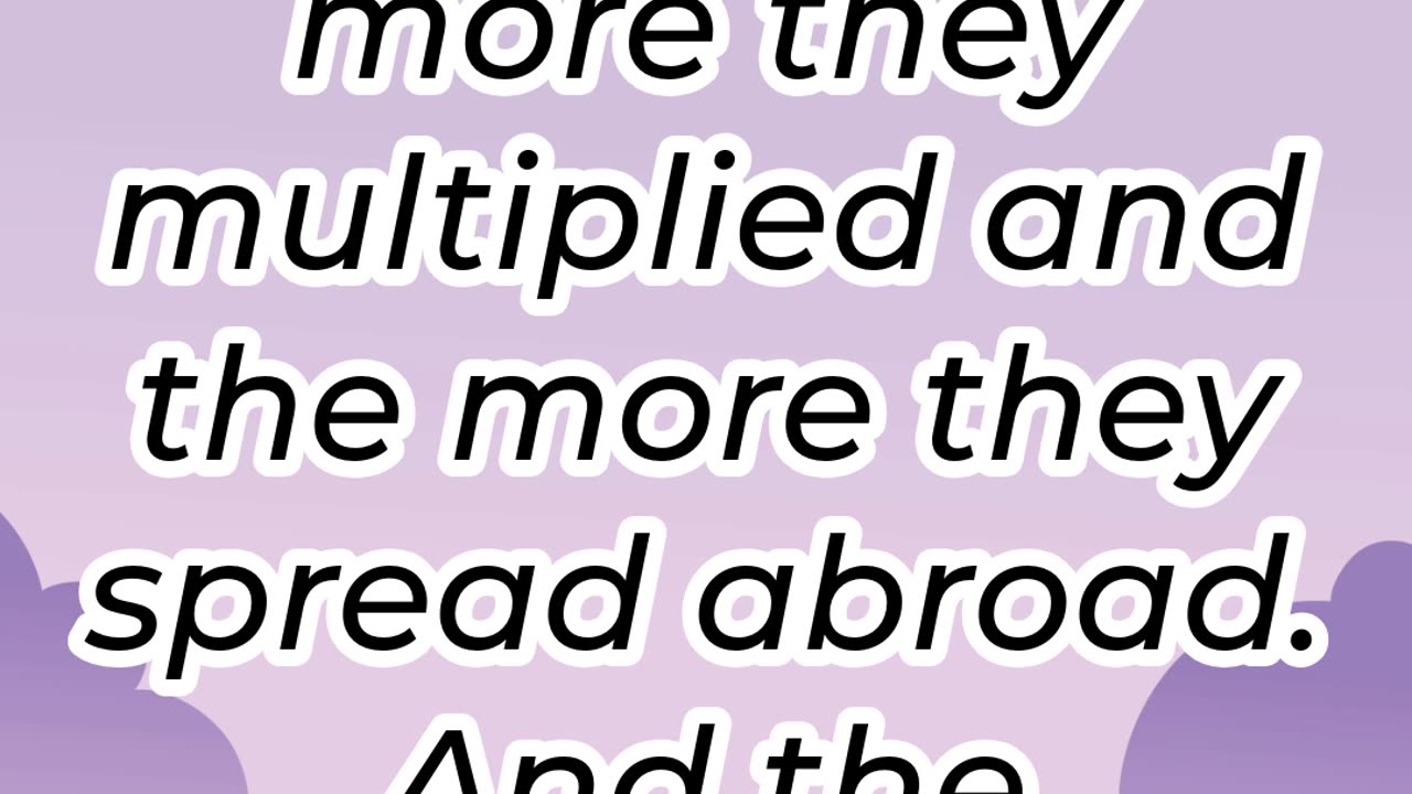 "The More They Were Oppressed, the More They Multiplied" Exodus 1:12#shorts #youtube #jesus #ytshort