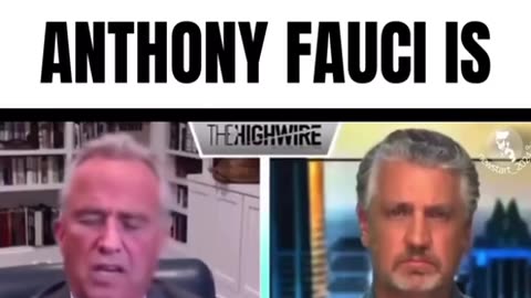 RFK Jr Reveals Who The Real Fauci Is (Read Description for more info)