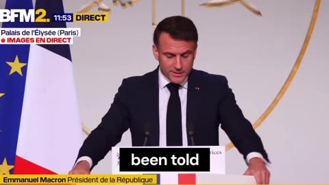 BREAKING: Macron accuses Elon Musk of election interference.