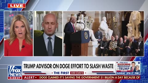 Trump is restoring democracy by controlling the federal bureaucracy, Stephen Miller says