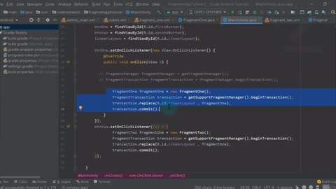 45 Fragment App Logic - Fragment Tutorial in Android _5