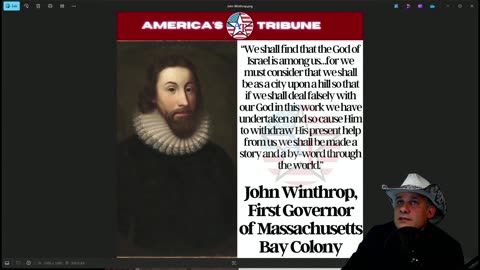 America's Tribune - Founding Fathers Christian Nationalist Series: John Winthrop