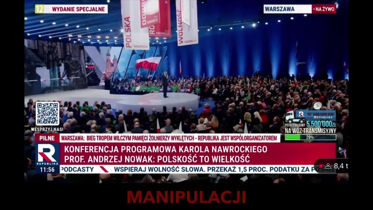 Prof. Andrzej Nowak: Od czasów Gomułki tej skali kłamstwa i manipulacji nie było