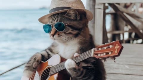 Tu n'as jamais vu un chat faire ÇA… Prépare-toi à être surpris ! 😲🎸