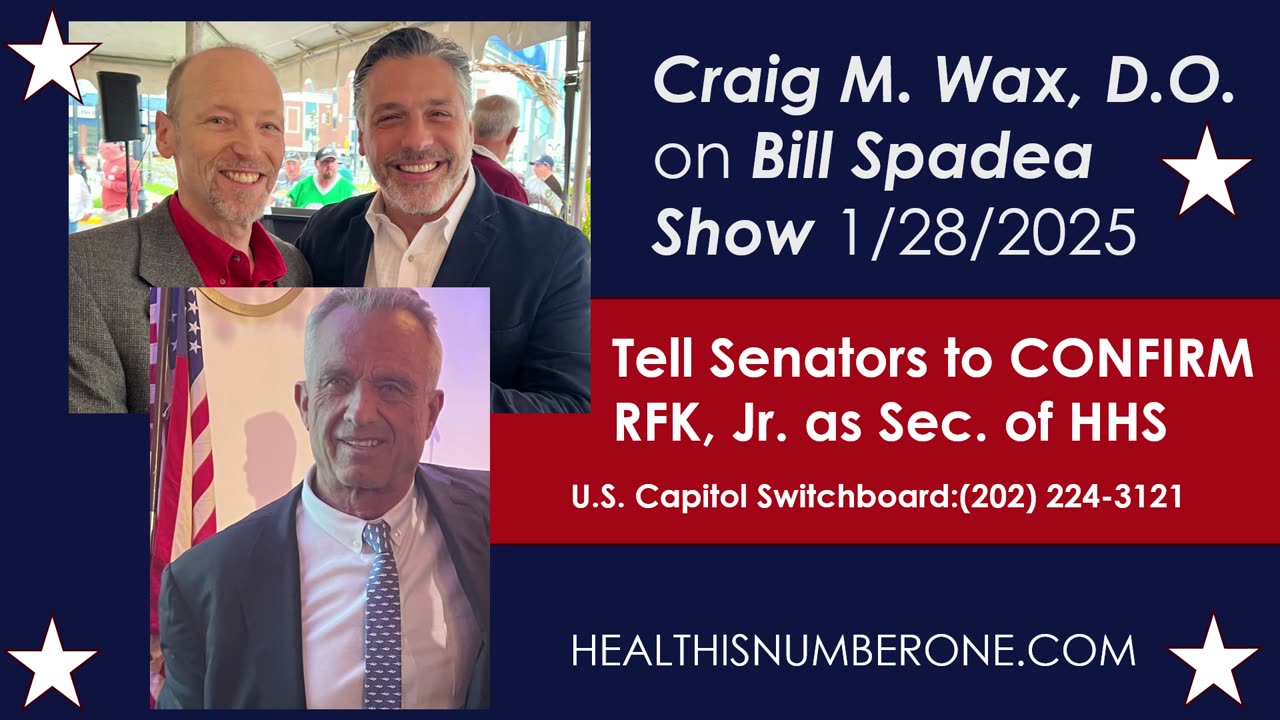 Confirm RFK Jr. for HHS Secretary