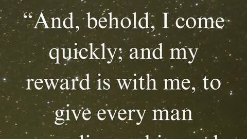 Revelation 22:12