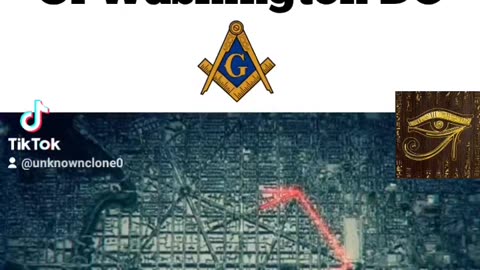 The masonic layout of Washington D.C.