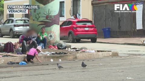 MIGRANTES pasan la NAVIDAD en Veracruz, lejos de casa y del SUEÑO AMERICANO