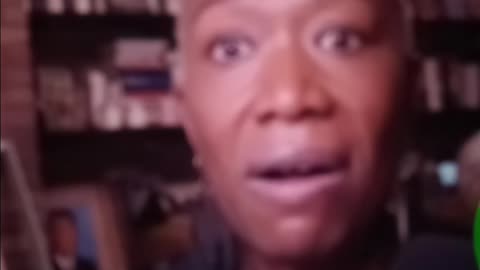 Joy Reid teary eyed and spewing nonsense