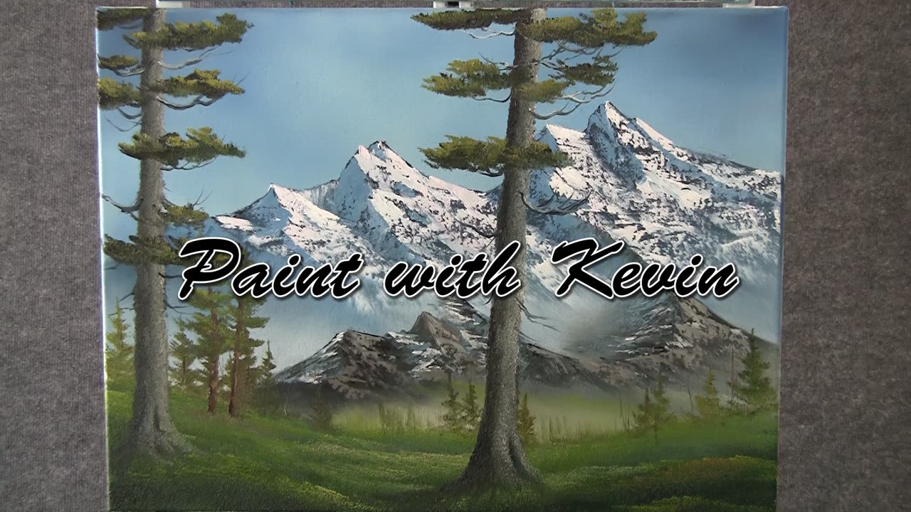 Paint with Kevin Hill - Cold Spring Day wet on wet