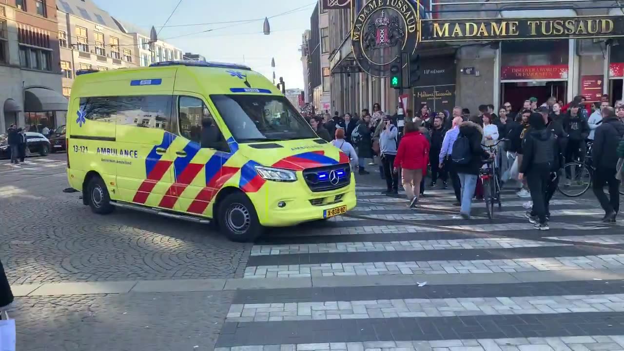 NOW - Multiple people stabbed in Amsterdam, Netherlands.
