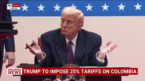 🔴 Donald Trump to impose emergency 25 % tariff on Colombia