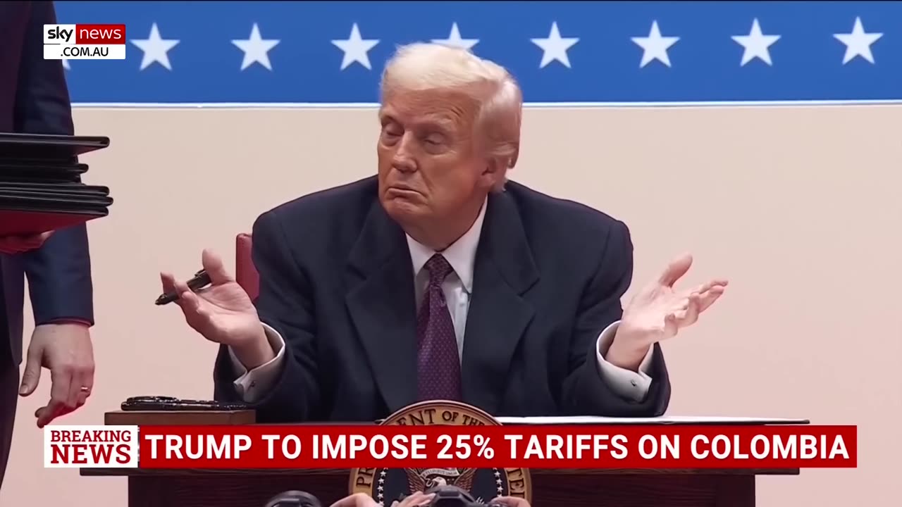 🔴 Donald Trump to impose emergency 25 % tariff on Colombia