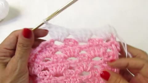 Puntada bonita . Crochet. Dos.