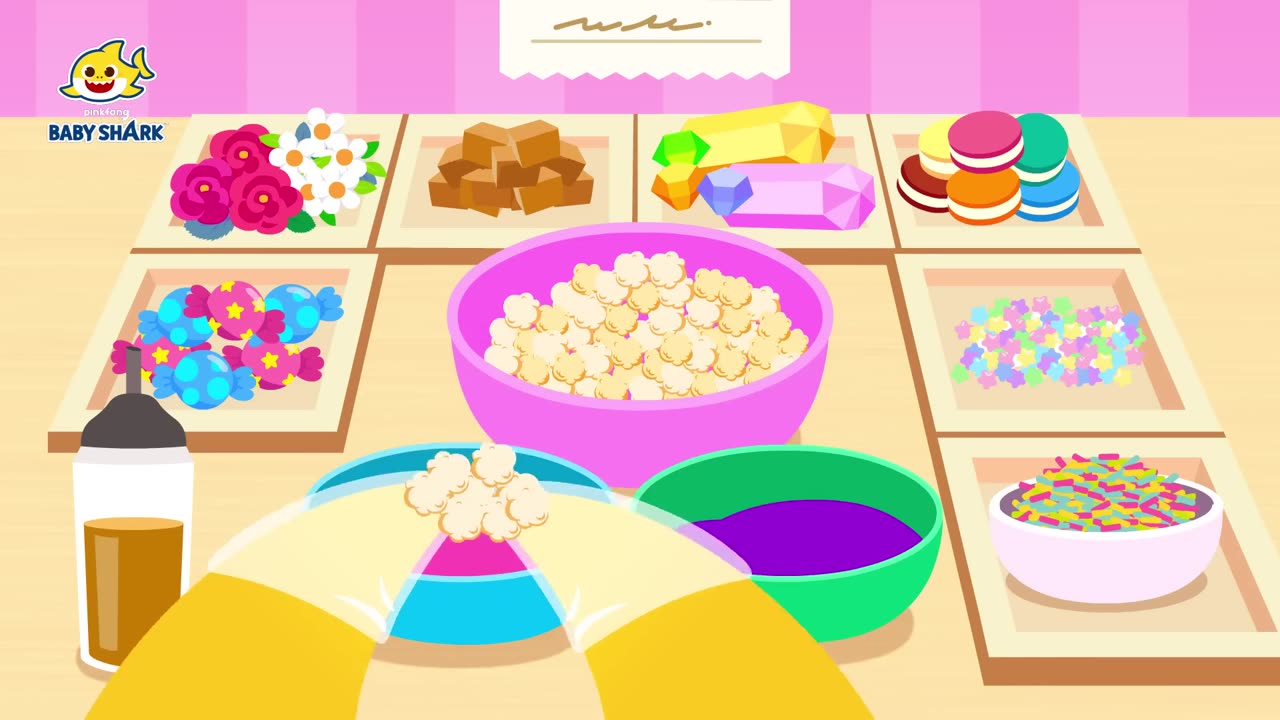 Pop! Pop! Let's Make a Popcorn, Baby Shark! Cooking Story for kids Baby Shark Official