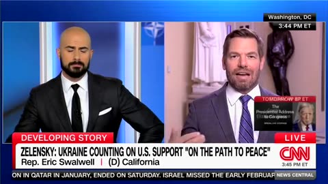 'It's Been The Greatest': Eric Swalwell Gushes About How Much He Thinks Ukraine War Has Helped US