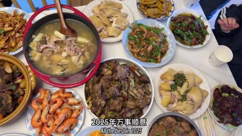 A reunion dinner prepared by a food blogger for his family.