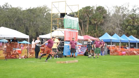 47th Central Florida Scottish Highland Games Men's Weight for Distance 2025