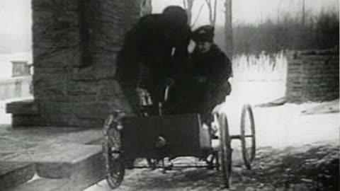 First Automobile - Henry And Clara Ford