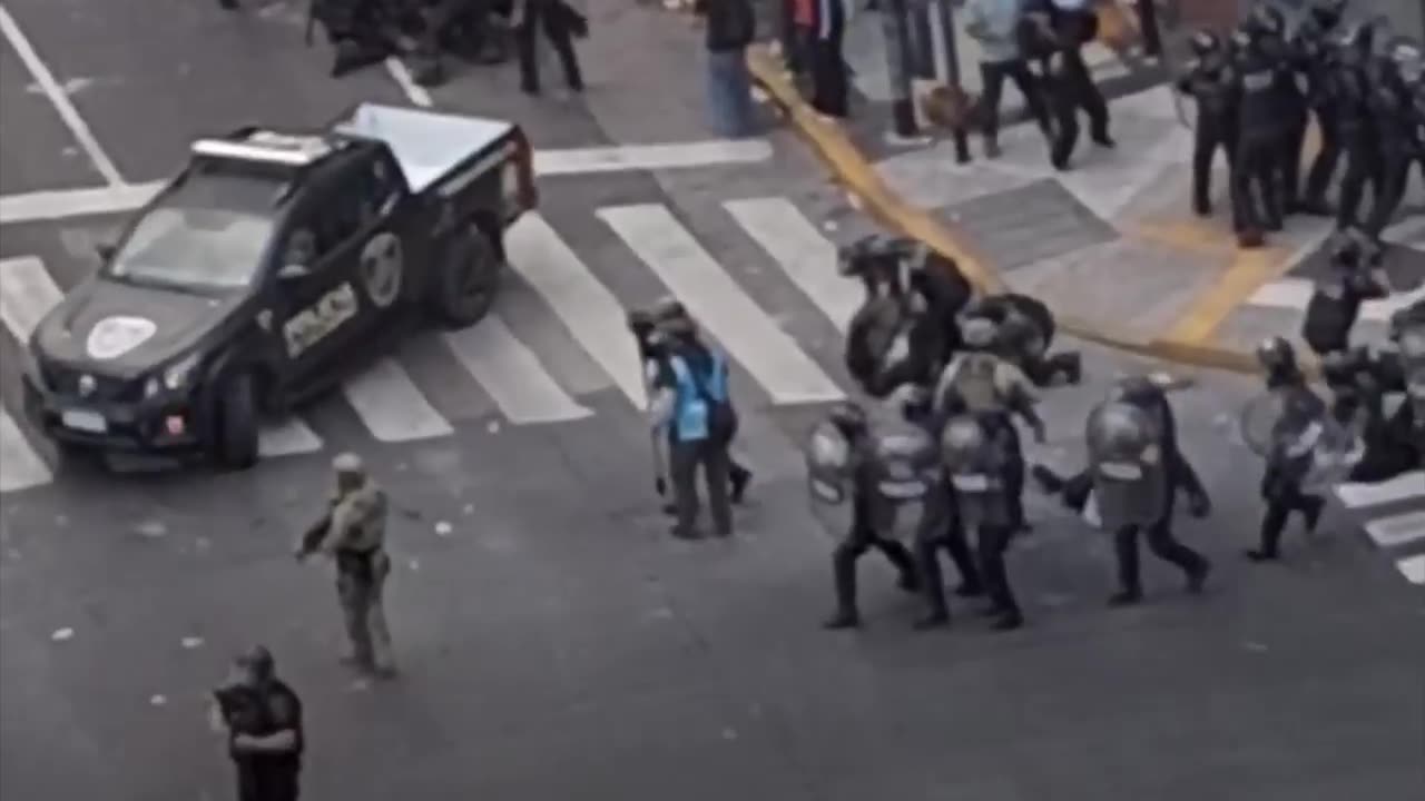 Detenciones en el centro de Buenos Aires