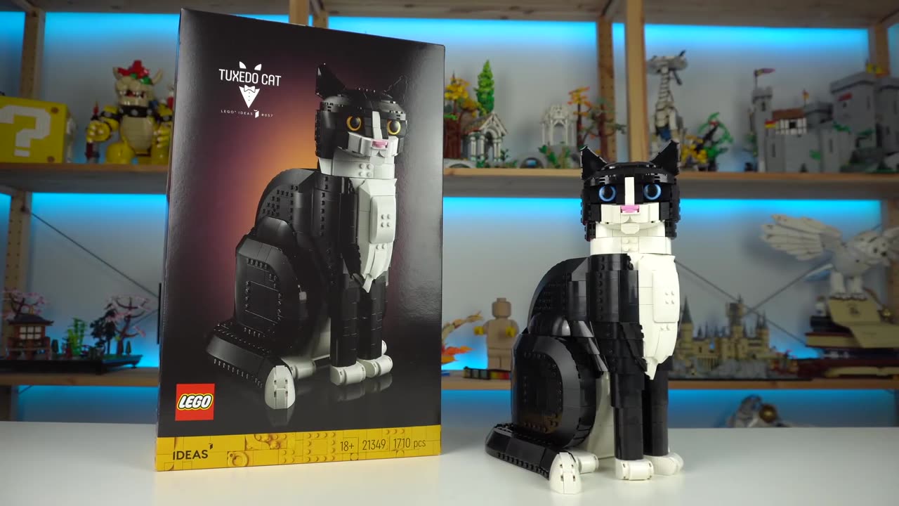 LEGO Ideas Tuxedo Cat