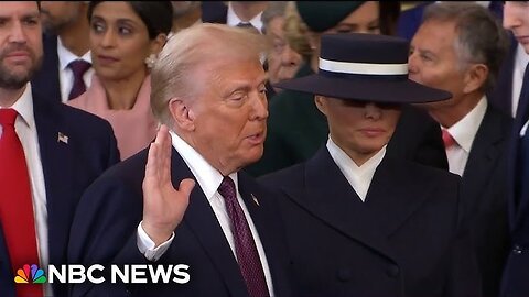 Trump becomes 47th president, capping remarkable political comeback