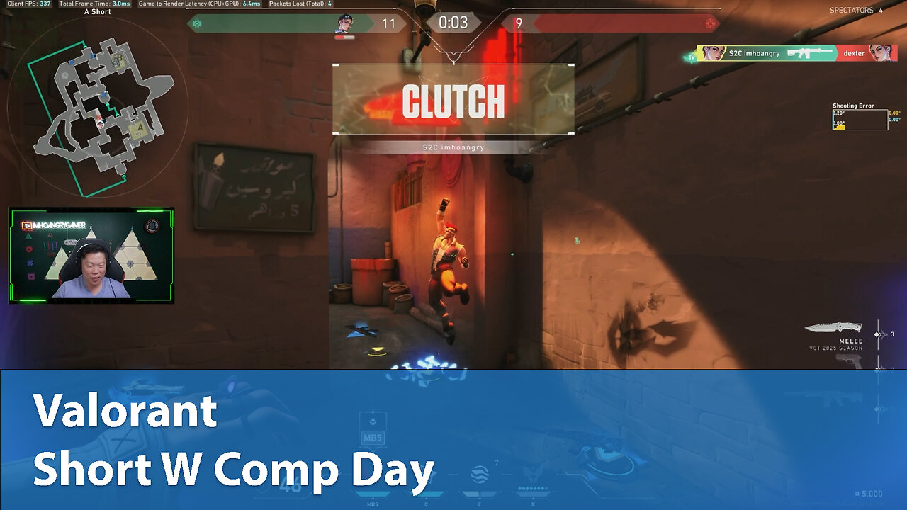 Short W Comp Day | Competitive 2W-0L | Valorant