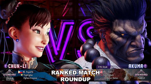Kuya Kalbo SF6 Ranked Match Roundup. Chun Li 4 star Diamond Rank [Hori Fight Stick]