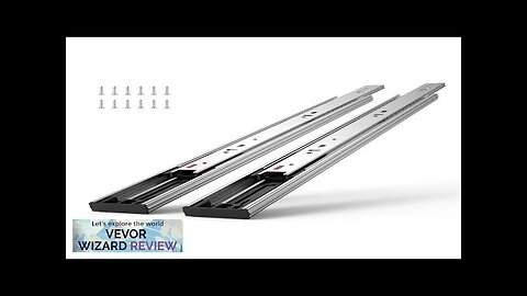 VEVOR Drawer Slides Side Mount Rails Soft-Close10 Pairs 22 Inch Heavy Duty Review