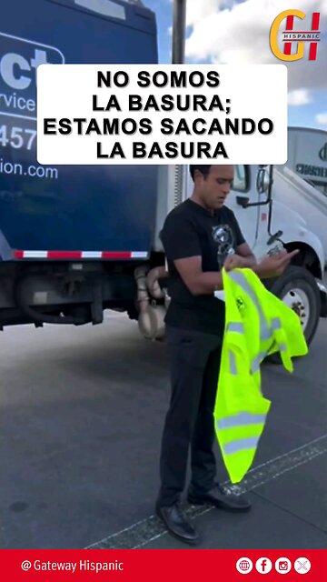 Vivek Ramaswamy taking out the garbage