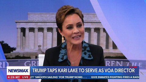 🚩Kari Lake detail her goals as Trump's Director of Voice of America