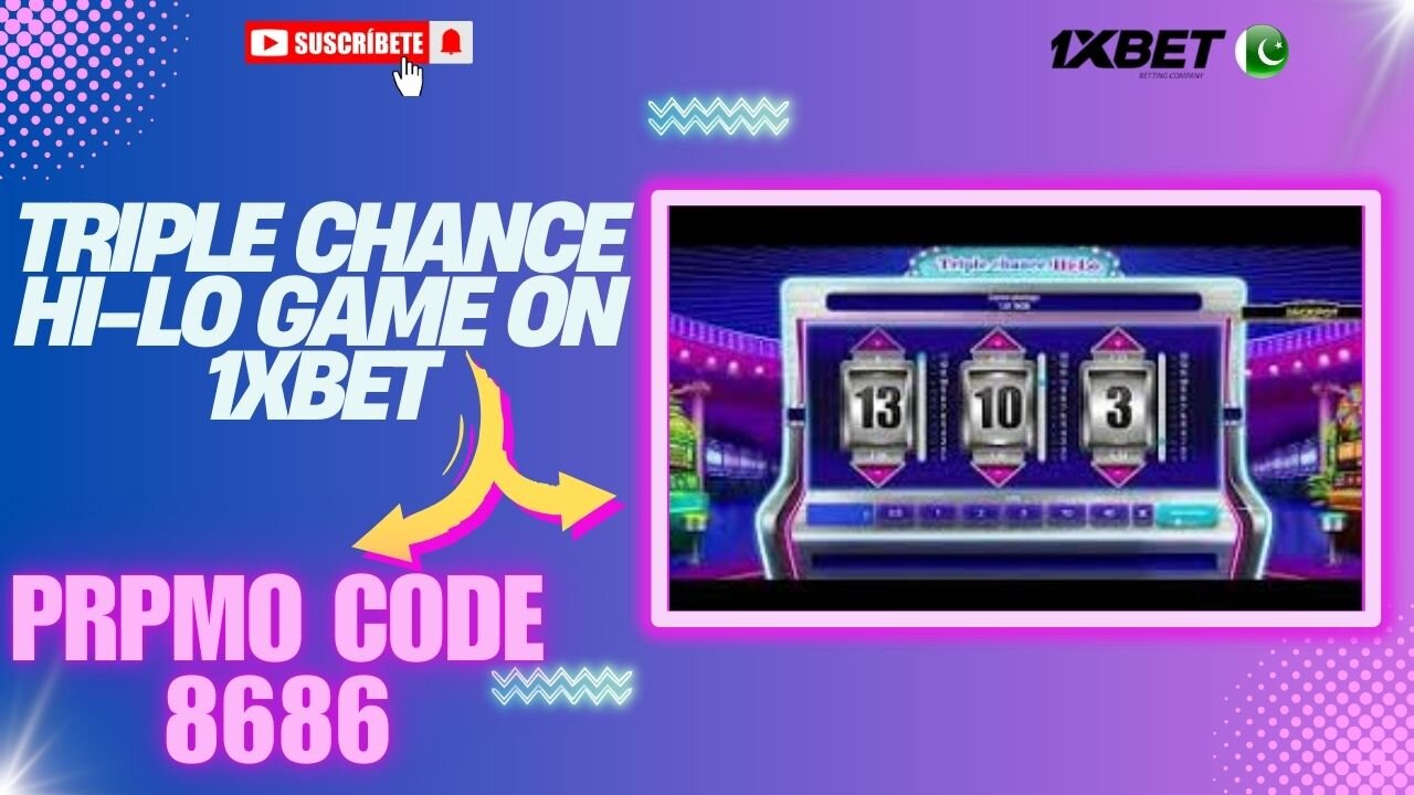 How we can play Hi-LO Triple chance game on 1xbet...???