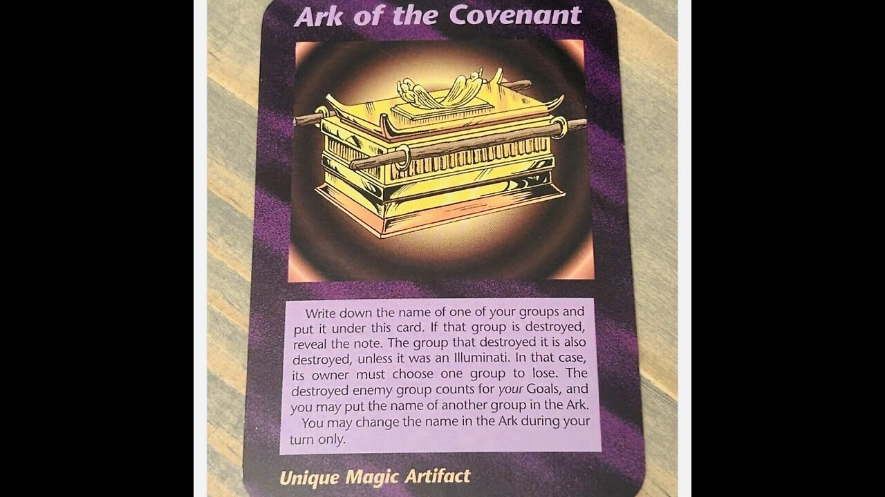 The Ark Of The Covenant \/ Now In Play \/ V For Vector