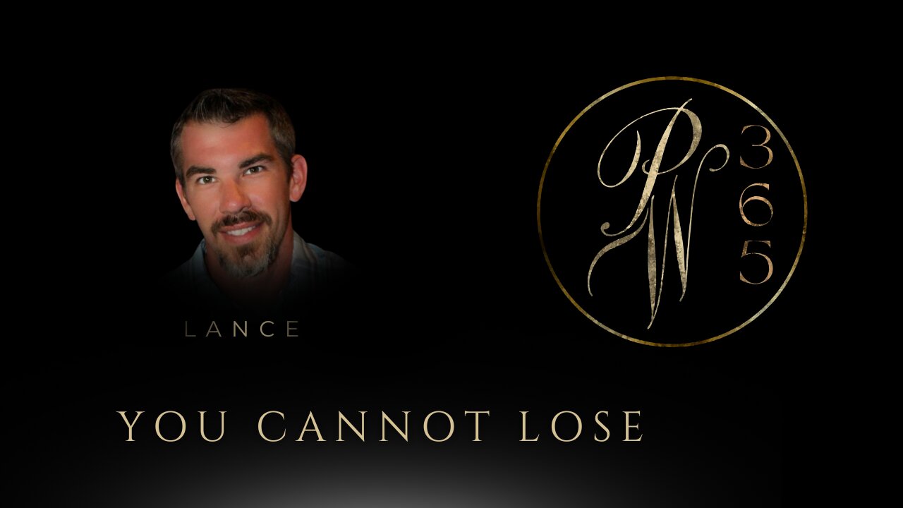 You cannot lose