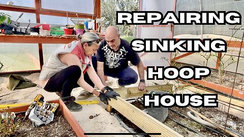 🏡 Saving Our Flood-Damaged Hoop House | DIY Repair & Restoration 🌱