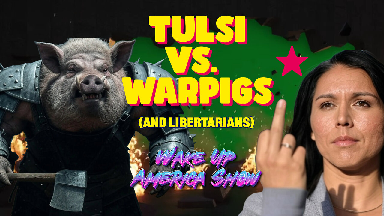 Col Tulsi Gabbard Vs. The Warpigs (and libertarians)