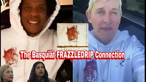 The Basquiat FRAZZLEDRIP Connection - "Ellen and Jay's Basquait hoodie meaning"