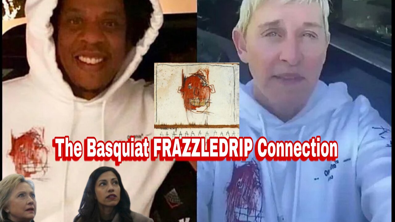 The Basquiat FRAZZLEDRIP Connection - "Ellen and Jay's Basquait hoodie meaning"