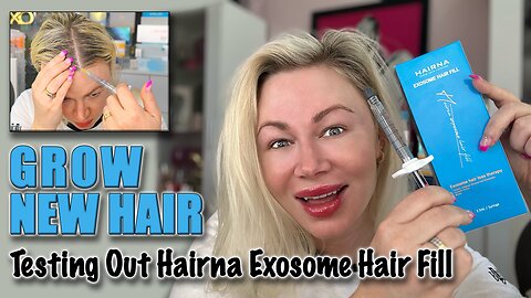 Grow New Hair, Testing Hairna Exosomes Hair Fill! Maypharm.net , Code Jessica10 Saves you Money