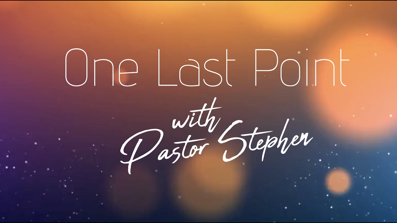 One Last Point // February 17, 2025