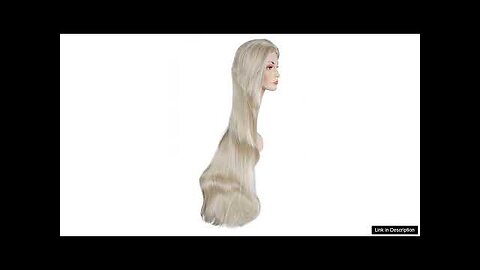 Long Straight Wig Platinum Blonde Review