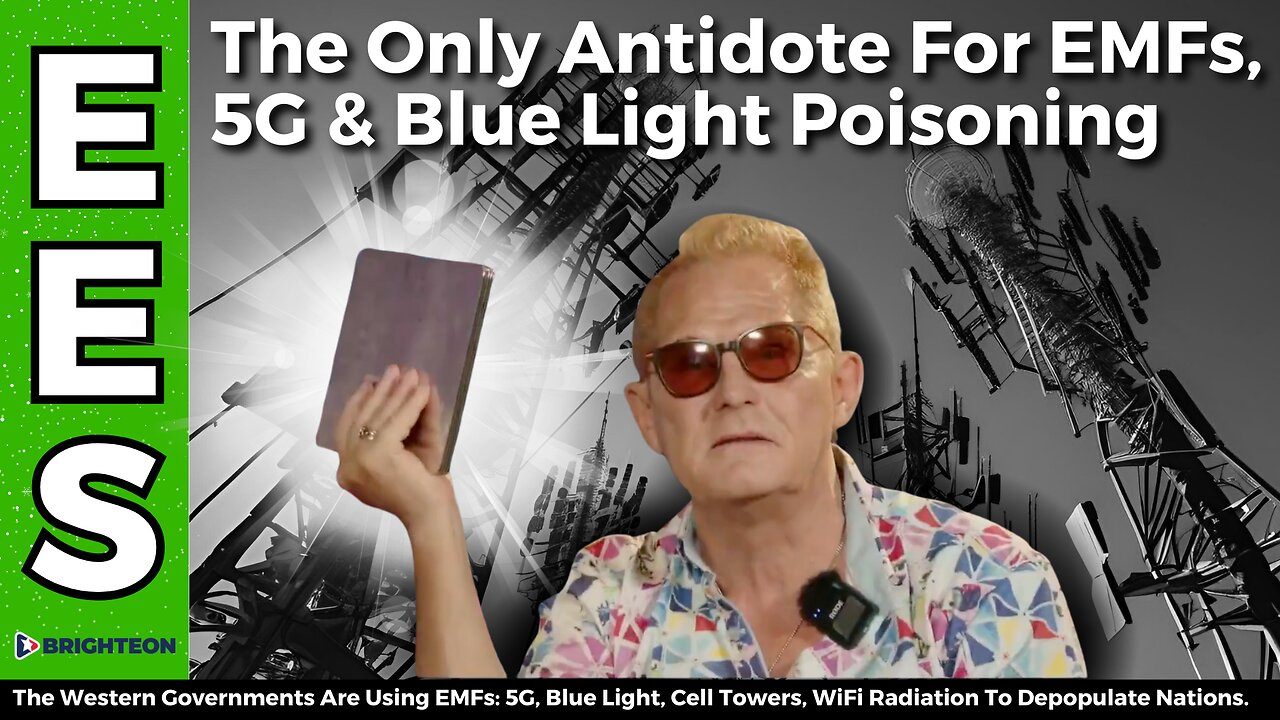 The Only Antidote to EMFs, 5G & Blue Light Poisoning