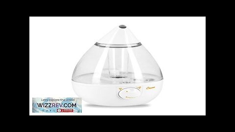 Crane Ultrasonic Humidifier 3.75l Drop White/Clear Review