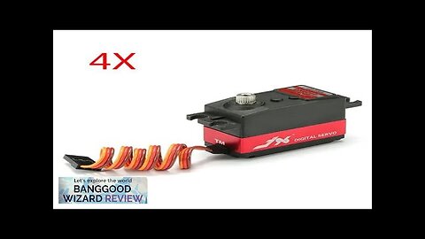 4x JX Servo PDI-4409MG 9kg Large Torque 180 Degree Digital Servo Review