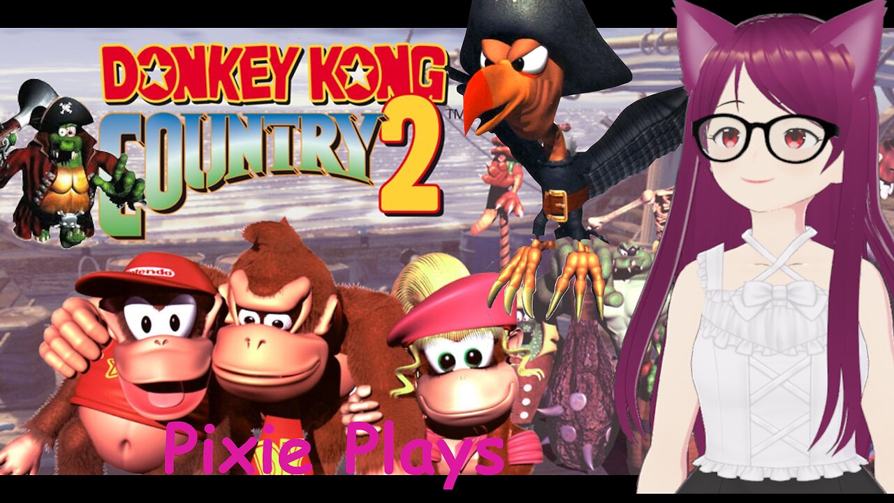 Pixie Plays: Donkey Kong Country 2 Part 7