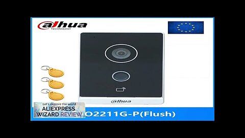 Dahua Multi-language VTO2211G-P 802.3af PoE IP Villa DoorbellVideo intercomIP Door Review