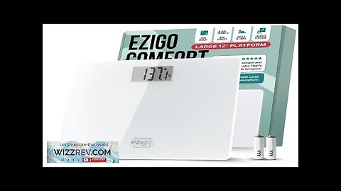 Digital Bathroom Scale for Body Weight EziGo Large Platform 12 inch 30cm Review