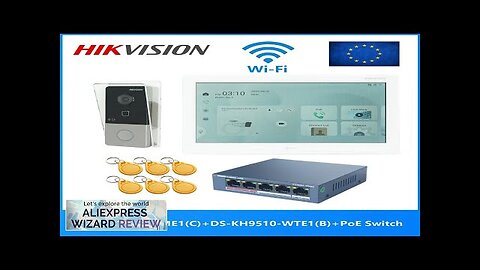 HIKVISION Multi-language 802.3af POE Video intercom KITinclude DS-KV6113-WPE1(C Review