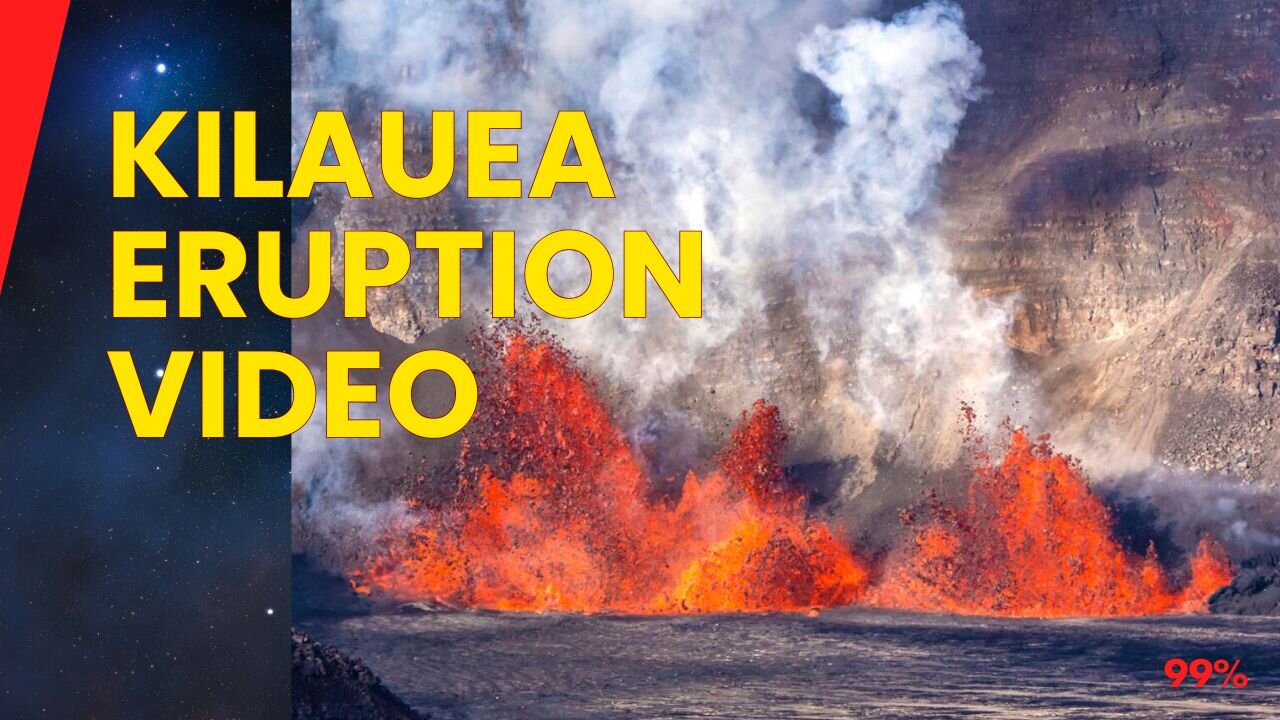 Stunning Kilauea Eruption Captured on Video!